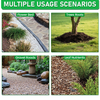 Mulch Glue for Landscaping 1.1Gallon, Rock Glue Pea Gravel Stones Binder, Long-Lasting Strong Safe Bond Lock Rubber Mulch for Cypress, Lawn, Patio, Garden