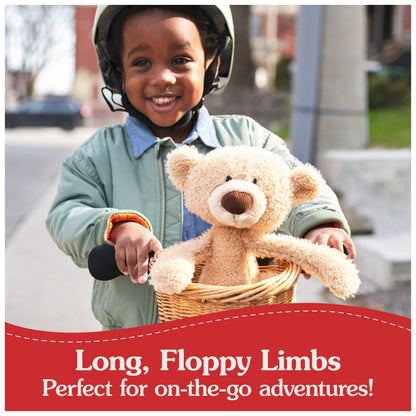 GUND Toothpick Classic Teddy Bear, Premium Stuffed Animal for Ages 1 and Up, Beige, 15”