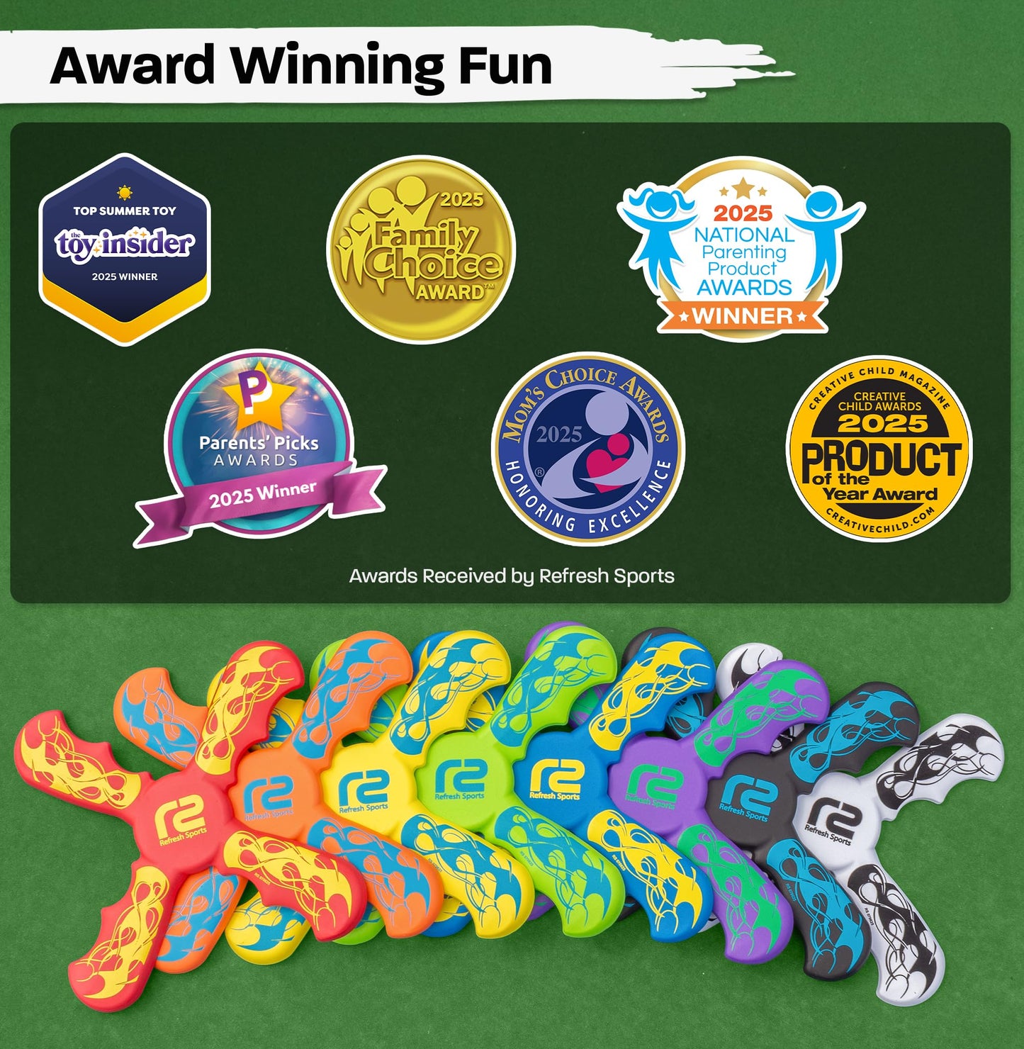 Soft Foam Boomerang - Beach Toys For Boys & Girls - Outdoor Flying Toys for Kids Ages 6 & Up - Fun Boys Toys Age 8-10 Summer Beach Toys For Kids Ages 8-12 Teens & Boy Birthday Gifts Idea For Kids