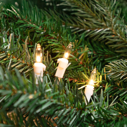 Northlight Mini Incandescent Christmas Lights - Clear - 4' White Wire - 20ct