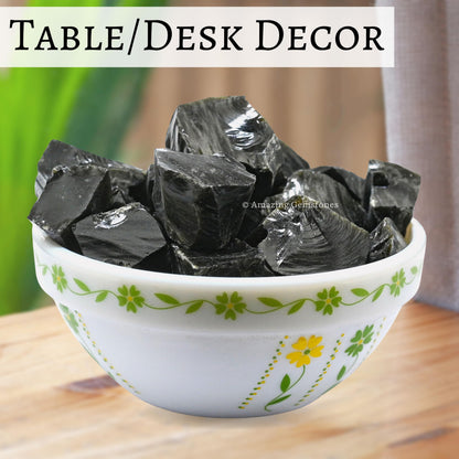 Amazing Gemstone Golden Sheen Obsidian Raw Crystals and Healing Stones, Natural Rocks For Tumbling - DIY Raw Stones And Crystals (1 Piece)