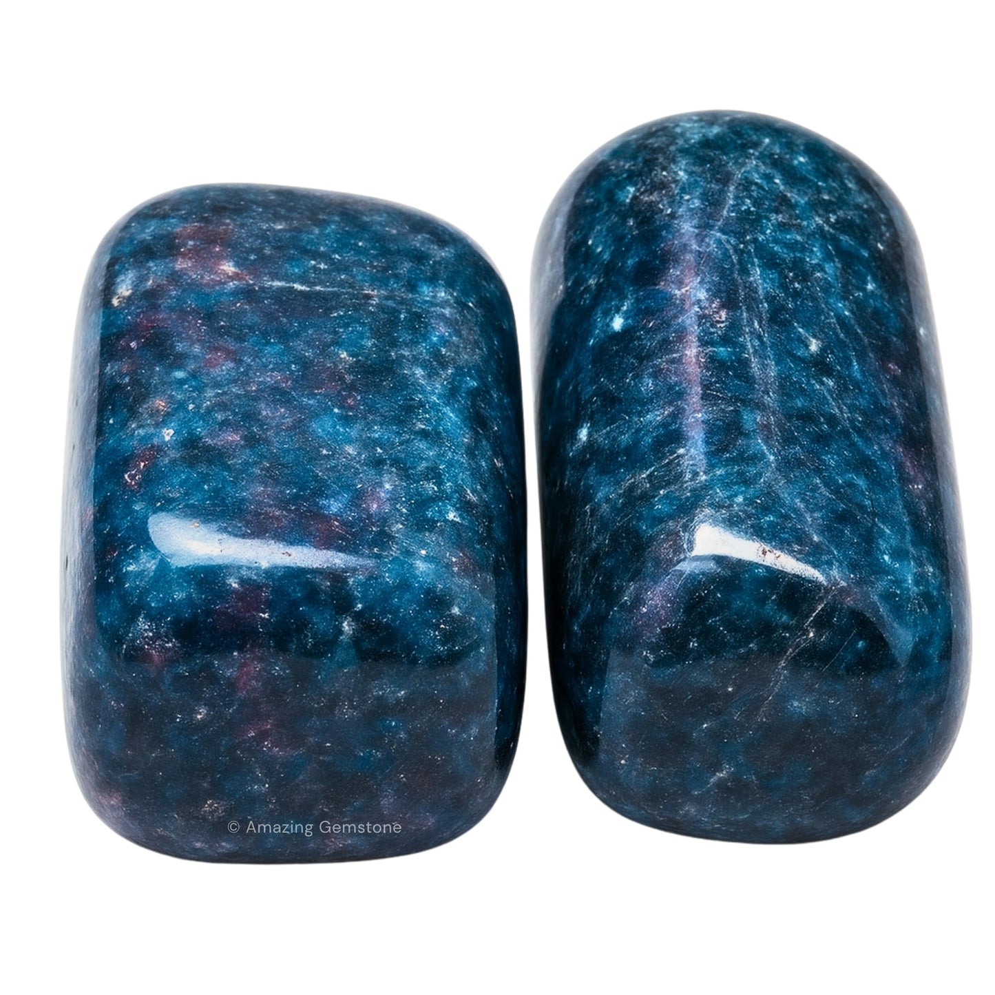 Amazing Gemstone Ruby Kyanite Crystals and Healing Stones Tumbled - 1 oz Ruby Kyanite Stone, Natural Healing Stones for Energy Balance, Stress Relief - Premium Polished Gems Rocks for Meditation