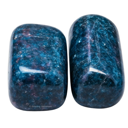 Amazing Gemstone Ruby Kyanite Crystals and Healing Stones Tumbled - 1000+ Carats Ruby Kyanite Stone, Natural Healing Stones for Energy Balance, Stress Relief - Premium Polished Gems Rocks