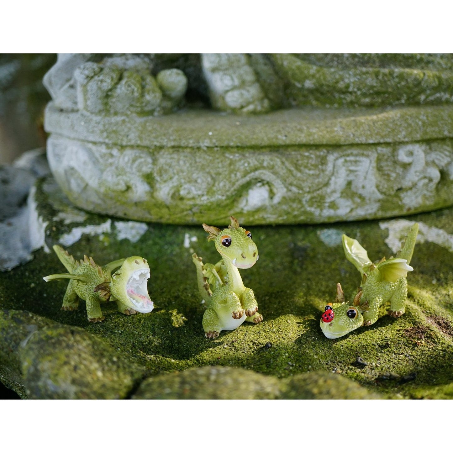 Top Collection 4412 Miniature Fairy Garden & Terrarium Mini Dragon Statue, Small