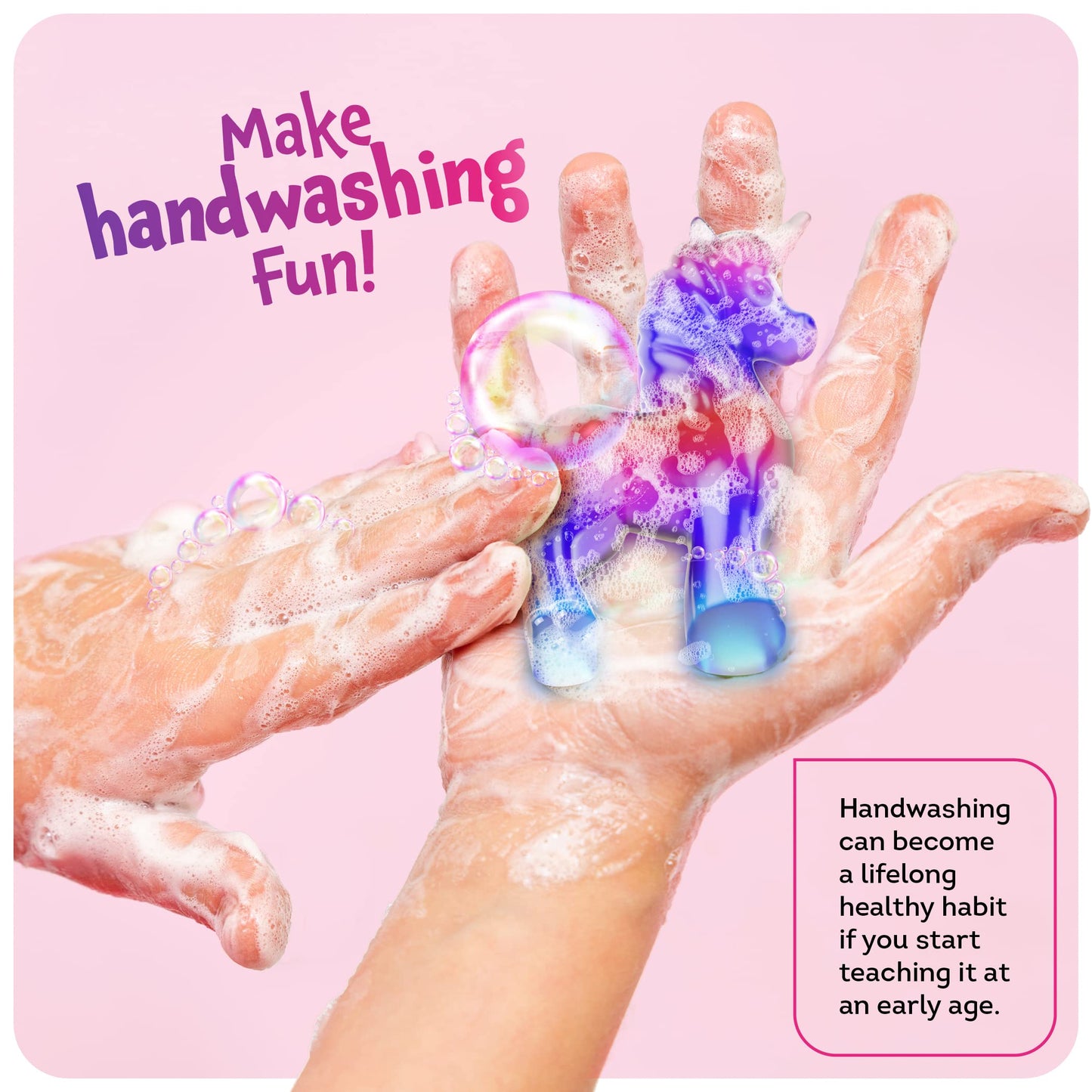 Dan&Darci Unicorn Soap Making Kit - Girls Crafts DIY Project Age 6+ Year Old Kids - Unicorn Girl Birthday Gifts - Science Activity Teenage Gift - Make Your Own Soap - Craft Toys Ages 6 7 8 9 10 11 12