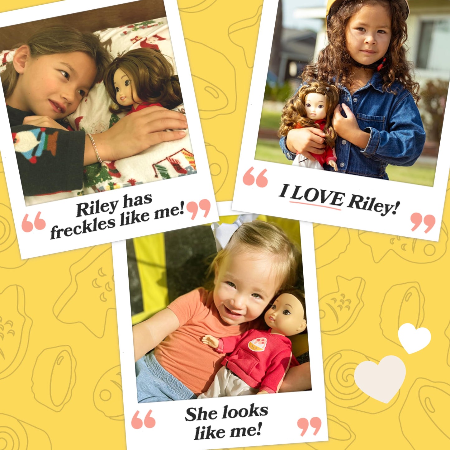 Jilly Bing Riley Mixed Baby Doll - Authentic Asian and Caucasian Multicultural Baby Dolls for Kids, Gifts for Kids Encouraging Imaginative Play and Cultural Representation, Gifts for Girls & Boys