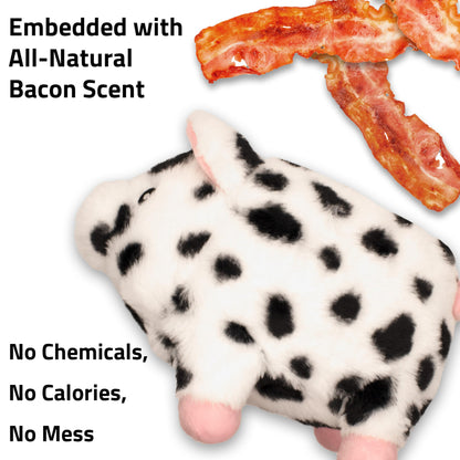 Playology Dog Toys | Plush Toy Pig Stuffed Animal for Dogs | Jumbo Pork Sausage Scented Toy - Easy to Clean and Made from Non Toxic Materials