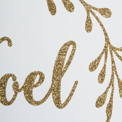 DII Holiday Hanging Wall Decor Lightweight & Decorative, 9.75x8.5x0.63, Noel & Merry Christmas Signs, 2 Count