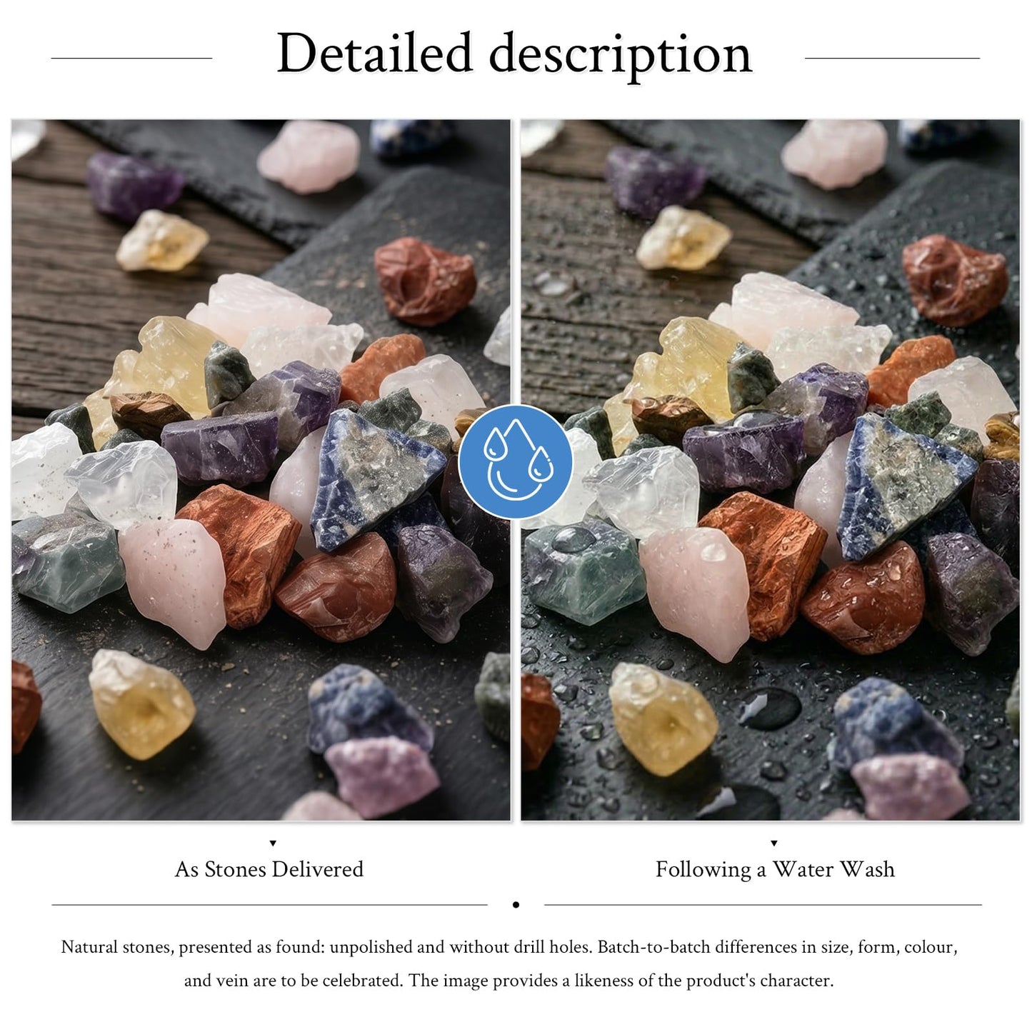 rockcloud 1 lb Natural Crystals Raw Rough Stones for Cabbing,Tumbling,Cutting,Lapidary,Polishing,Reiki Crytsal Healing,Fluorite