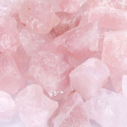 Top Plaza Bulk Healing Crystals Rough Stones Set - Large 1" Natural Raw Stones Crystal for Reiki Healing, Wicca, witchcraft, Tumbling, Cabbing, Fountain Rocks, Decoration, Polishing 1lb-Mixed Crystals