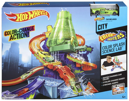 Hot Wheels Color Shifters Color Splash Science Lab Playset