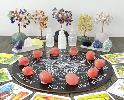 MAIBAOTA Watermelon Stones Bulk Natural Polished Crystals Tumbled Stones Crystal Rocks Natural Gemstones Vase Filler Decorative Stones 200 Gram