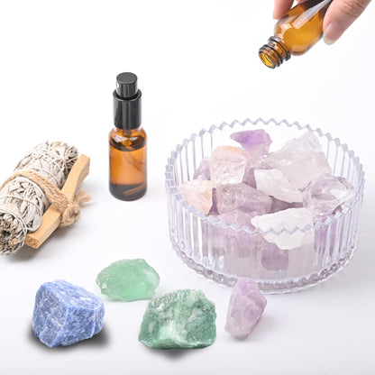 Green Aventurine Raw Stones 1PC, Gemstones Raw Stones and Healing Crystals, Hand Carved Natural Pocket Raw Crystals for Decoration Tumbling, Garden, Home Decor(1.18"-1.97")