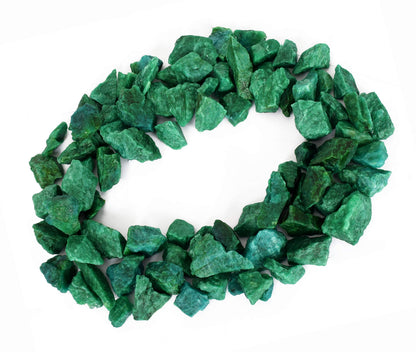 GEMHUB Green Emerald Gemstones Lot Natural Loose Raw Stones for Jewelry Making Pendants Necklaces Rings