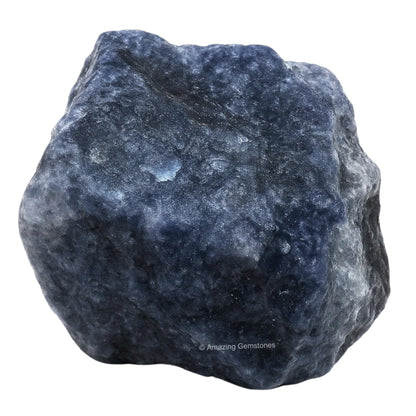 Amazing Gemstone 2 Pieces Iolite Raw Crystals and Healing Stones, Natural Rocks for Tumbling and DIY Raw Stones and Crystals
