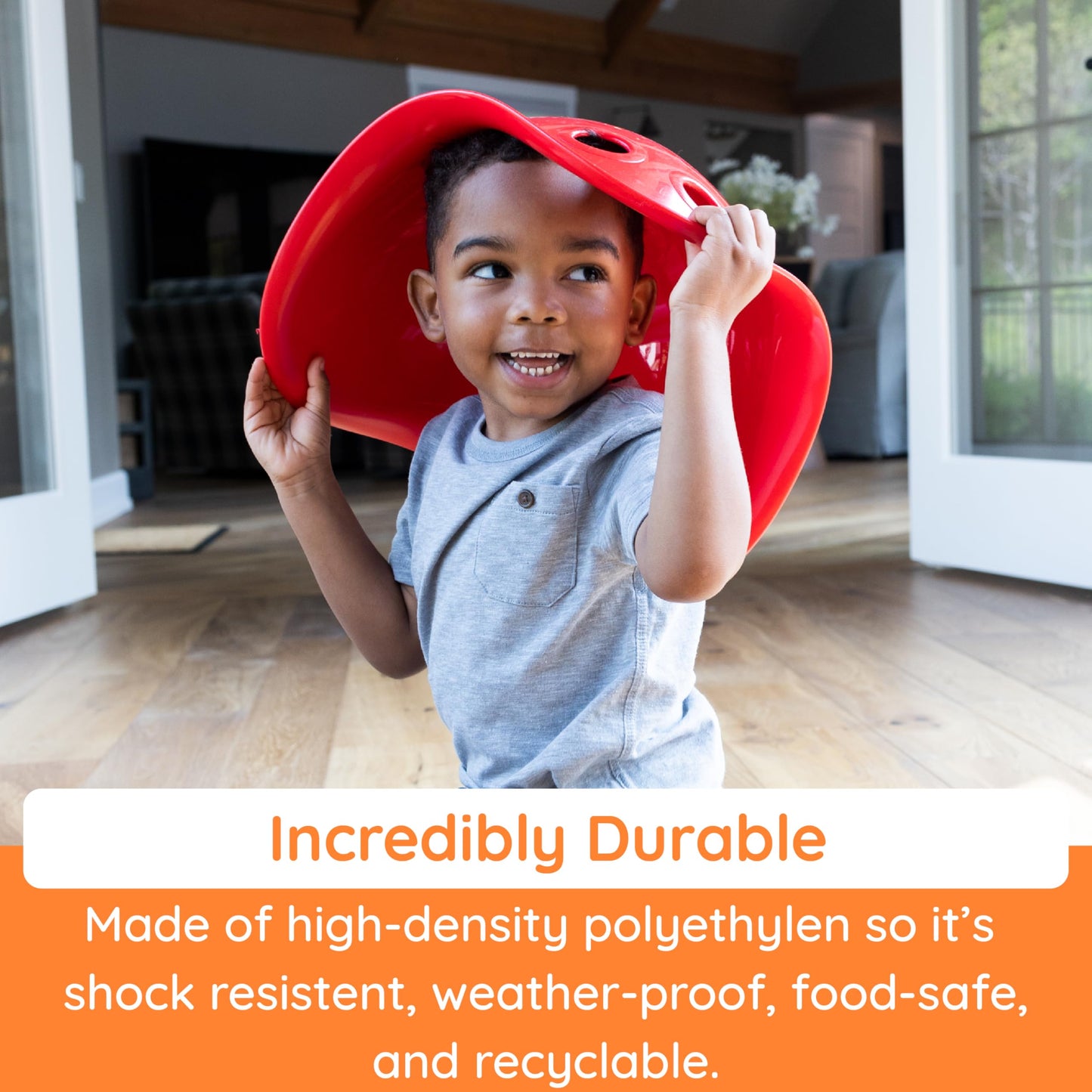 Fat Brain Toys bilibo by MOLUK, bilibo Seats for Toddlers and Kids, Indoor/Outdoor Play, Toys for Ages 2-4, Blue