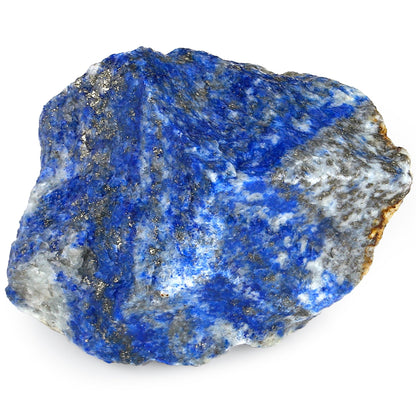 YATOJUZI Lapis Lazuli 1.8-2.2" Natural Raw Stones and Healing Crystals Large Stone Rough Crystal Rocks for Tumbling Cabbing Polishing Fountain Rocks Decoration 1PCS