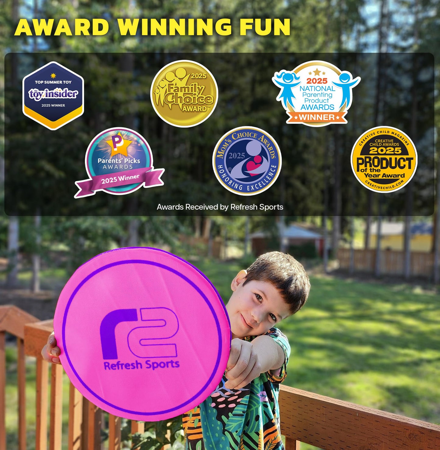 Soft Flying Disc for Kids - Best Girl Toys Age 4 & Up - Engaging Toy for 7 Year Old Girl Birthday Gifts - Summer Toys for Girls All Ages - Fun Sports Toy & Party Favors & Outdoor Toys Age 6-8