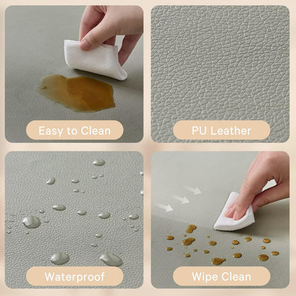 ILPEOD Waterproof Baby Play Mat for Floor Memory Foam 71 * 79 Cushion Playpen Playmat Tummy Time Crawling Mat Nursery Rug Thick Pad Create Soft & Safe Area for Infants,Toddler,Kids,Grey