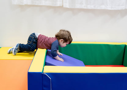 Children's Factory Adventure Center, Primary, CF805-305, Toddler Climber, Baby Play Yard, Kids Indoor Play Equipment for Nursery, Preschool or Daycare
