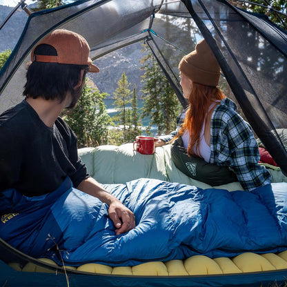 Kelty Cosmic 20 Down Mummy Sleeping Bag for Backpacking, Campers, 550 Fill Power, Recycled Fabrics with PFAS-Free DWR, Designed in Sunny Colorado, USA, 2024 Model (Regular)