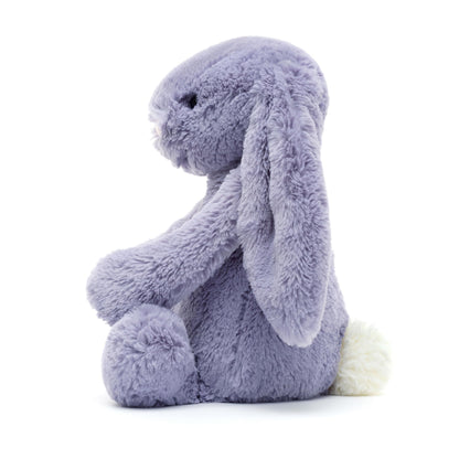 Jellycat Bashful Viola Bunny Stuffed Animal, Medium 12 inches - Rabbit & Bunny Plush Toy - Classic Children's Gift