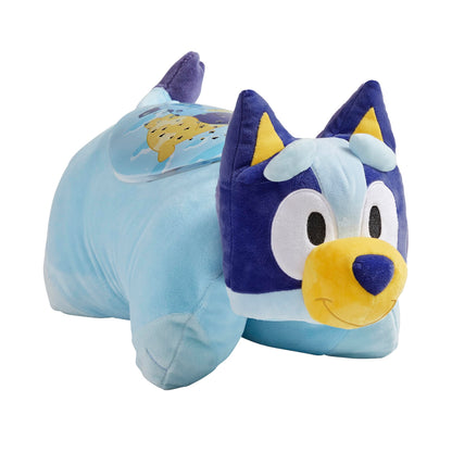 Pillow Pets 16 inch Bluey Sleep Time Light, Stuffed Animal Plush Toy, Gifts for Kids