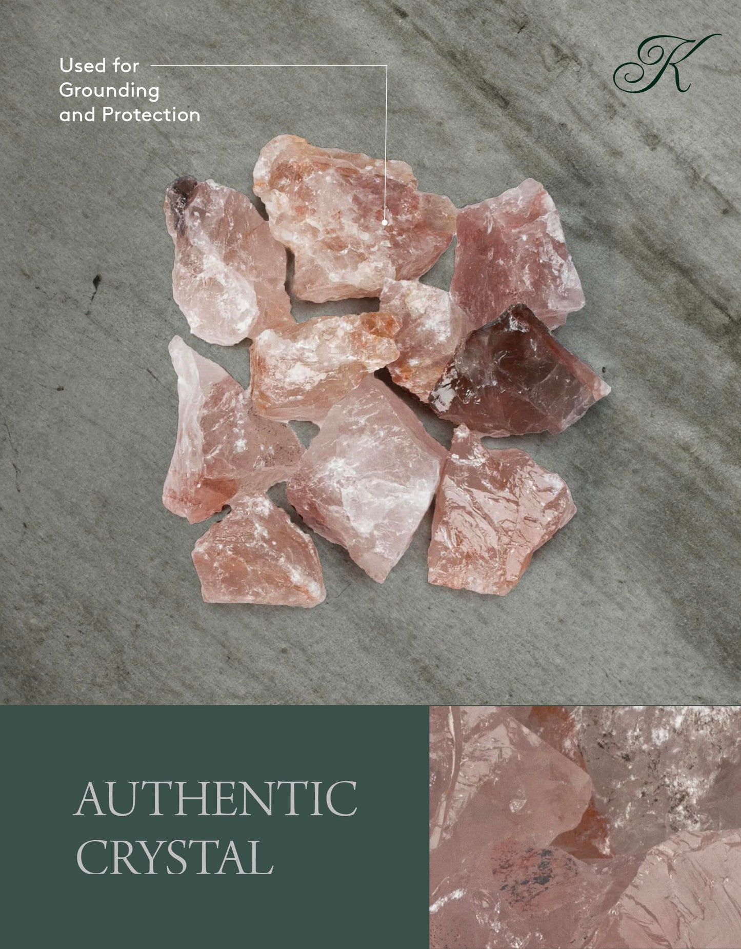 KALIFANO Rough Fire Quartz 10 Stone Bulk Bundle with Healing & Calming Effects - AAA High Energy Raw Cuarzo De Fuego - Reiki Crystal Used for Rock Tumbling and Lapidary (Family Owned and Operated)