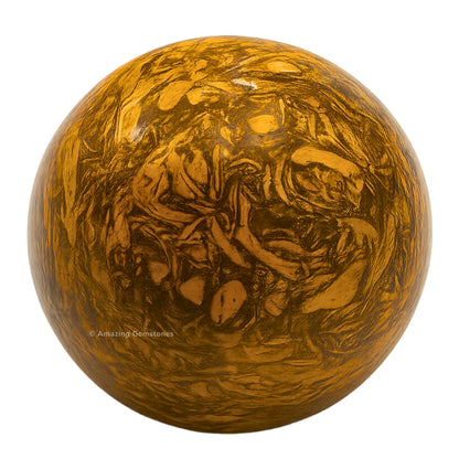 Amazing Gemstone Mariyam Jasper Crystal Ball with Stand - 2" Inches Crystal Sphere Meditation Balls for Witchcraft and Decorative Balls