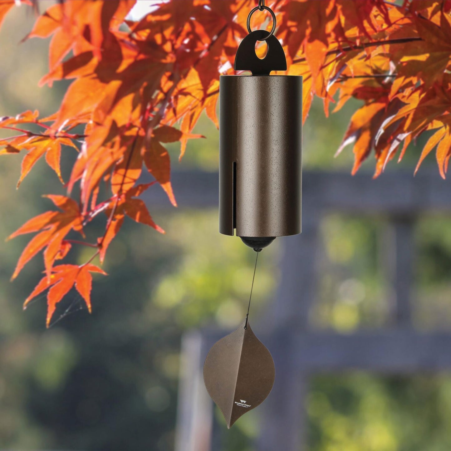 Woodstock Wind Chimes Heroic Windbell Wind Chimes for Outside, 40" Copper Large Windchime for Outdoor Garden, Patio, Porch Wind Bell, Deep Tone Sound