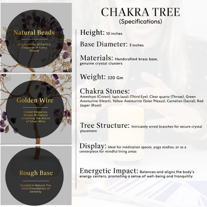 Amethyst and Citrine Gemstone Tree, Crystals and Healing Stones, Crystal Tree for Positive Energy, Tree of Life, Clever Birthday Gifts, Chakra Tree, Tree of Life Decor, Thoughtful Gifts for Women