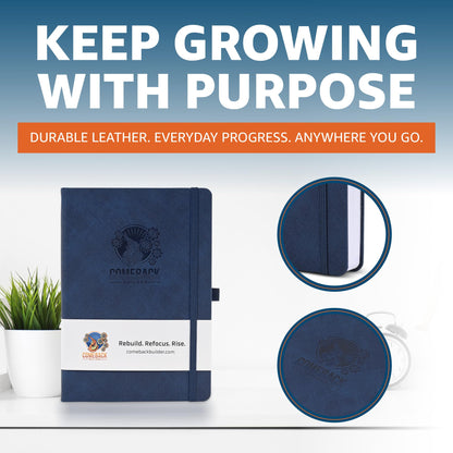 90 Day Goal Planner and Life Planner to Reclaim Your Purpose. Undated Daily, Weekly, Monthly Habit Tracker, Gratitude Journal, 10 Productivity Tools in One for Men & Women Ready to Rise Again