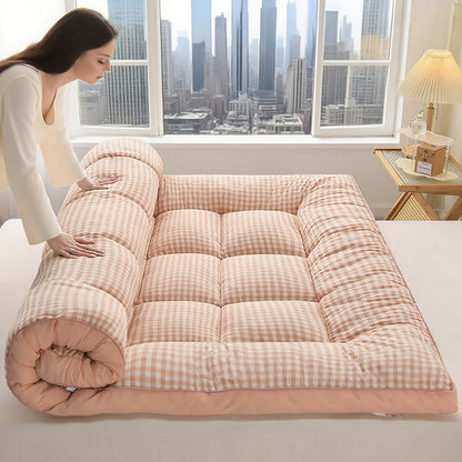 Comfortable Mattress Pad - Breathable Cooling Fiber Filling - Not Waterproof, Made of Woven Fabric - Suitable for Year-Round Use, Perfect for Bedrooms, Guest Rooms, Or Dorms - Thickness of 2.36-3.15inch