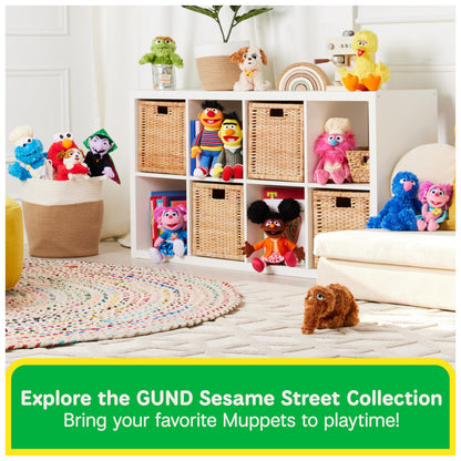 GUND Sesame Street Official Oh So Snuggly Elmo Plush, Plush Muppet, Sensory Toy, Sesame Street Stuffed Animals for Babies and Infants, Red, 12.5”