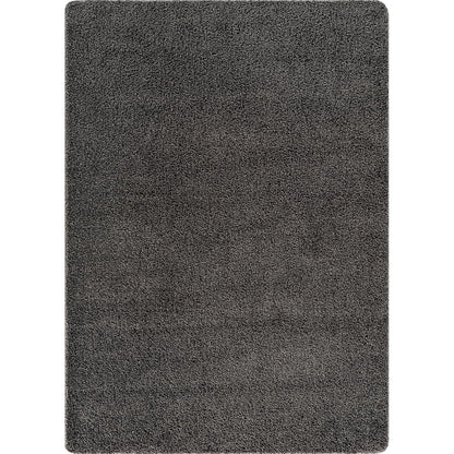 Luul Home Non Slip Solid Area Rug Dark Gray 3x5 Rubber Back Soft Rugs for Living Room Kitchen Bedroom and Hallway Stain Resistant Washable Easy Cleaning Non Shedding Carpet Dark Gray 3 x 5