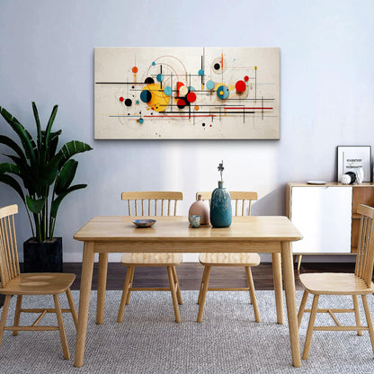 Wapluam Large Canvas Wall Art - Framed Wall Decorations for Living Room, Bedroom, Office - Abstract Wall Painting Prints - Ready to Hang