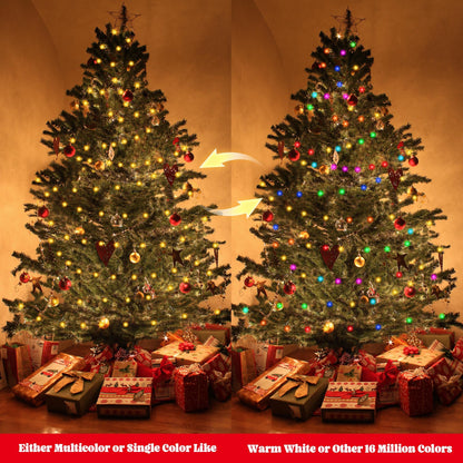 LiuZpatial Smart Star Lights for Bedroom Indoor, 33 FT 80 LED USB Star Ttring Lights, App & Remote Control, Timer Music Sync