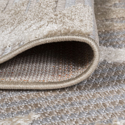 JONATHAN Y Neutral Diamond Kilim Indoor Outdoor Area Rug 4X6 Beige/Gray, Sumak High-Low Pile for Backyard, Patio, Porch, Easy-Cleaning, High Traffic, Pet-Friendly, Non-Shedding (SBH107A-4)