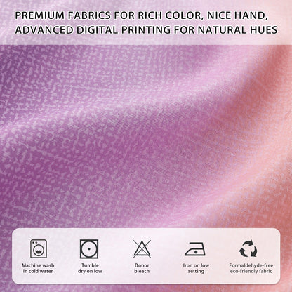 XiDi Curtains for Girls Bedroom Decor Kids Blackout Curtains for Nursery Room Darkening Rainbow Princess Unicorn Wall Decals Little Girl Pink Yellow Purple Grommet Top 34x63 Inches Long 2 Panels Set