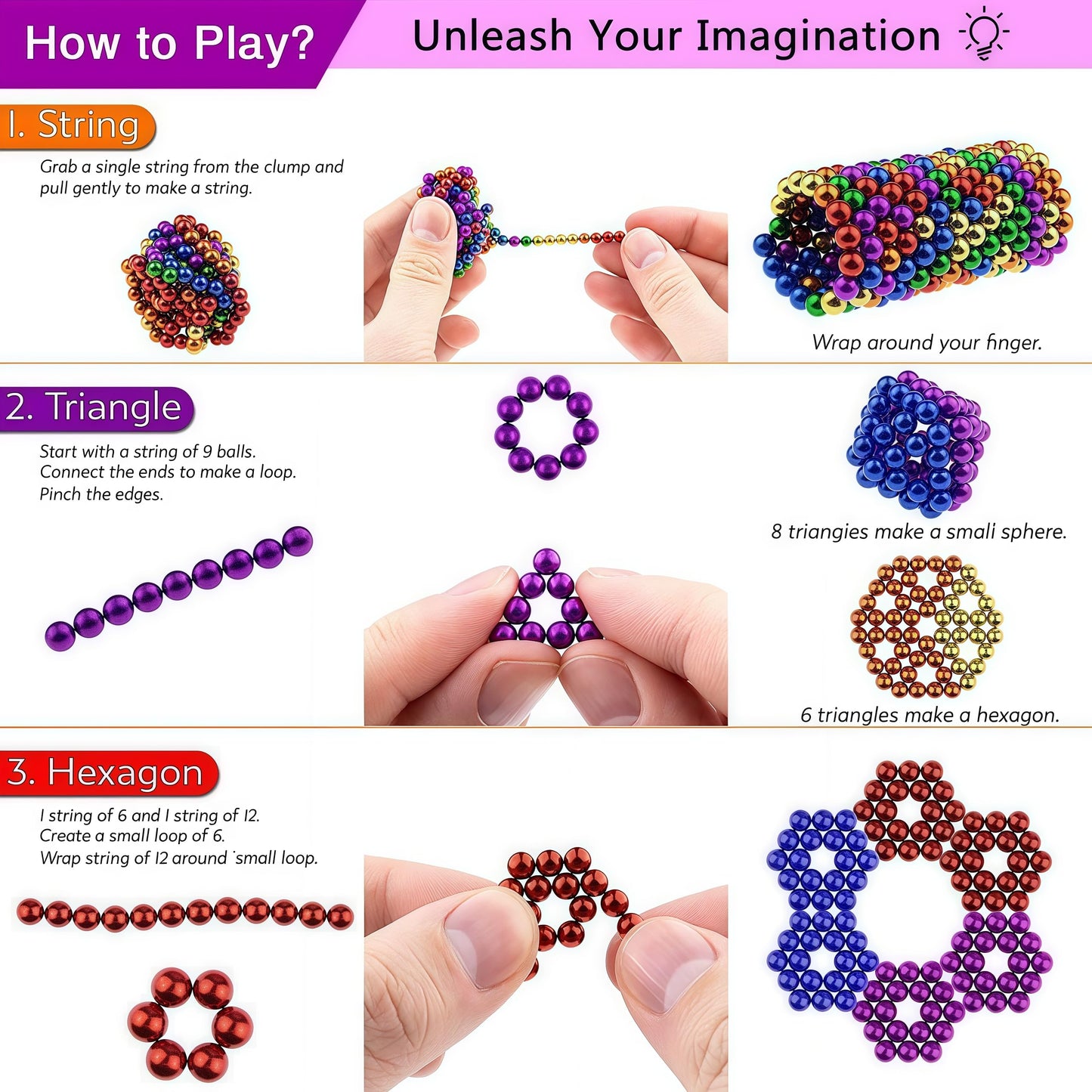 5MM 231PCS！Upgraded Building Desk Toys for Stress Relief,Fidget Toys Stress Reliever Office Putty Toys Slime for 16+ (AQ-7)
