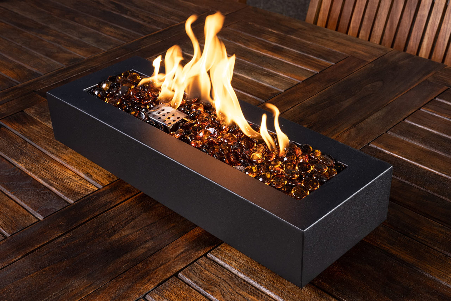 Bond Manufacturing 50857N Lara TableFire Firebowl, Black