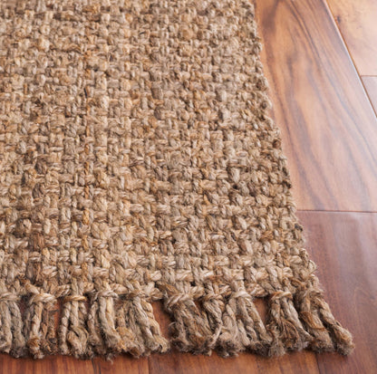 SAFAVIEH Natural Fiber Collection Accent Rug - 3' x 5', Natural, Handmade Tassel Jute, Ideal for High Traffic Areas in Entryway, Living Room, Bedroom (NF467A)