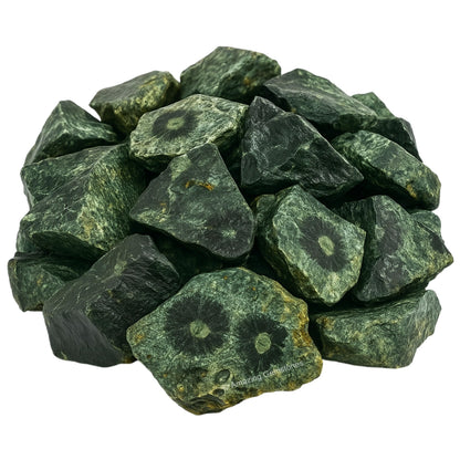 Amazing Gemstone Kambaba Jasper Raw Crystals and Healing Stones, Natural Rocks For Tumbling - DIY Raw Stones And Crystals (1 Piece)
