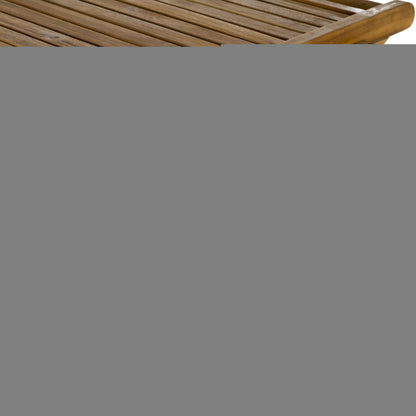 Safavieh -Outdoor Collection Orland Natural Wood Tea Trolley Cart