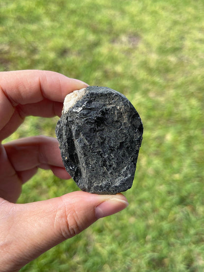 GAF TREASURES Wholesale Raw Black Tourmaline Crystals, Natural Black Tourmaline Stone, Black Tourmaline Rough, Healing Crystals (Black Tourmaline, 0.5 Pound)