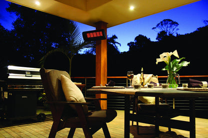 Bromic Tungsten Smart Heat 12000W Gas Patio Heater - Natural Gas (NG), 500 Series, 110V, Black Finish - BH0210003-1