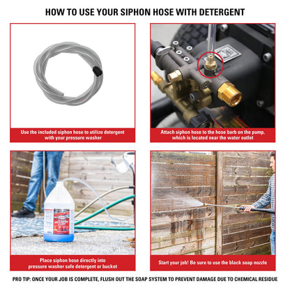 Simpson PS4240 PowerShot Gas Pressure Washer Powered by Honda GX390, 4200 PSI at 4.0 GPM, (49 State) 60456
