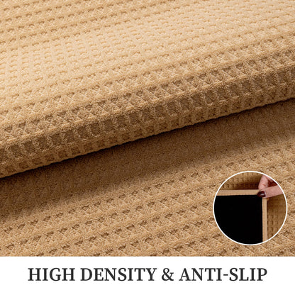 YIHOUSE Indoor Door Mat 24" x 36", Non-Slip Washable Entryway Mat, Dirt Trapper Absorbent Entrance Mat, Low Profile Floor Mat for Front/Back Door, Entryway, Khaki