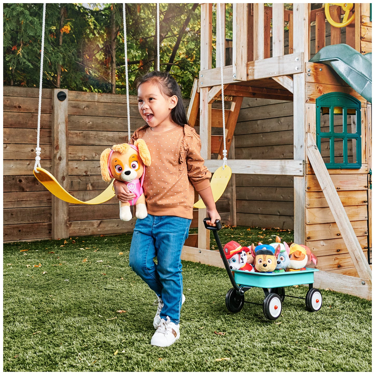 GUND Official PAW Patrol Rocky in Signature Recycling Uniform Plush Toy, Stuffed Animal for Ages 1 and Up, 6"