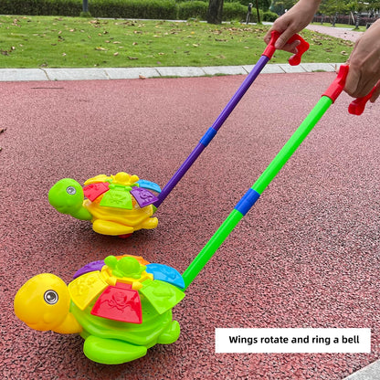 Toys car for Kids with Spinning Wings & Jingle Bell - Educational Fun for Christmas, Halloween, Thanksgiving, Birthday Gifts, Turtle Toys - (Color Random)